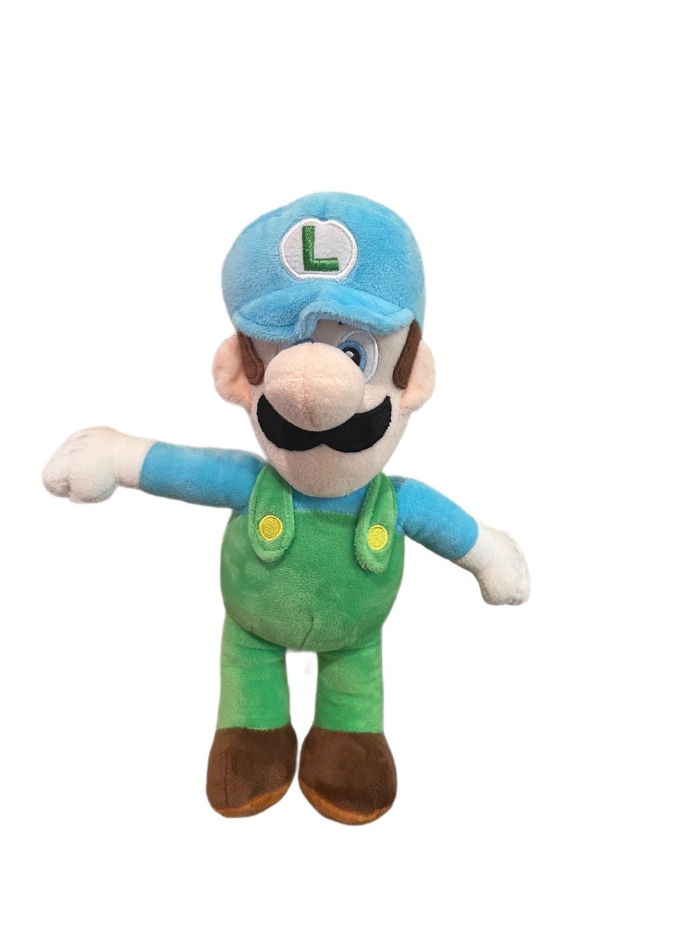 New Nintendo Super Mario Ice Luigi Soft Plush12” Collectible Squishable Kids Toy